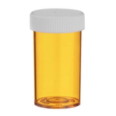 Vial -  6 Dram Amber Screw / 28ml