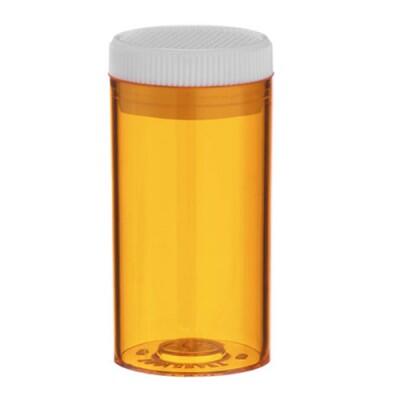 Vial - 6 Dram Amber Push / 20ml